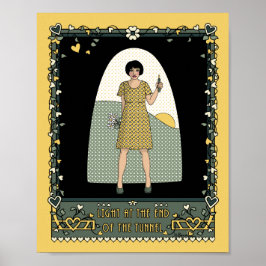 Ljus i slutet av tunneln_8x10 Poster