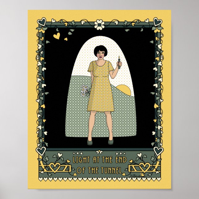 Ljus i slutet av tunneln_8x10 Poster (Framsidan)