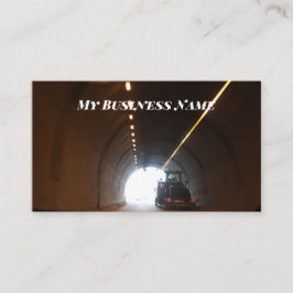 Ljus i slutet av tunneln-Affärskorten Visitkort