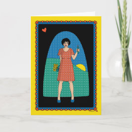 Ljus i slutet av tunneln_B_Hälsning Kort