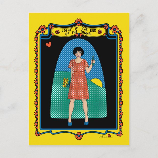 Ljus i slutet av tunneln_B_ vykort (Framsida)