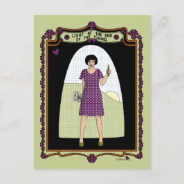 Ljus i slutet av Tunnelns_A_-vykort Vykort