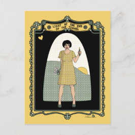 Ljus i slutet av Tunnelns_C_-vykort Vykort