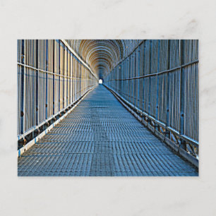LJUS I SLUTET EN ROURKE BRIDGE POSTCARD VYKORT