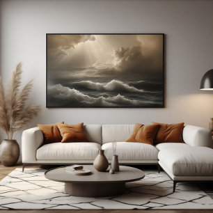 Ljus i stormen poster