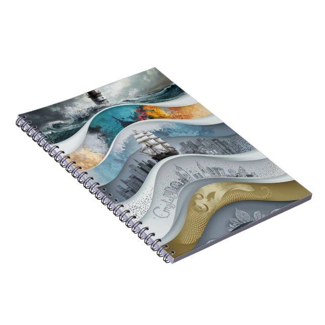 Ljus i stormfyren anteckningsbok (Högra Sidan)