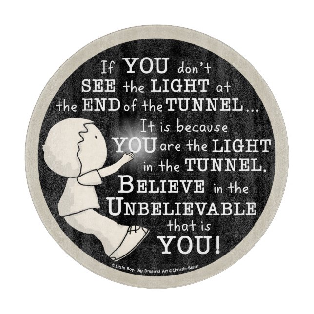 Ljus i tunneln (Framsidan)