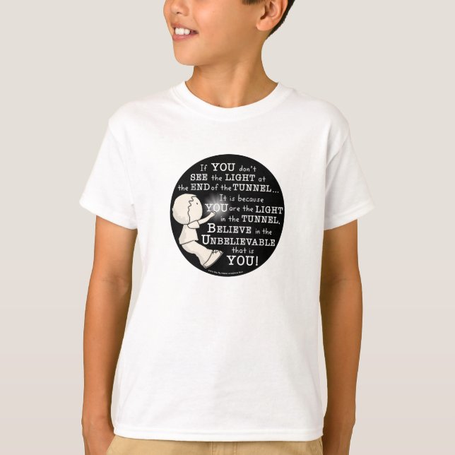 Ljus i tunneln t-shirt (Framsida)