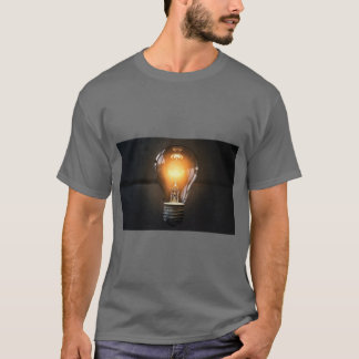 Ljus idé glödlampa Tee