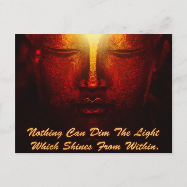 Ljus inifrån vykort (Framsida)