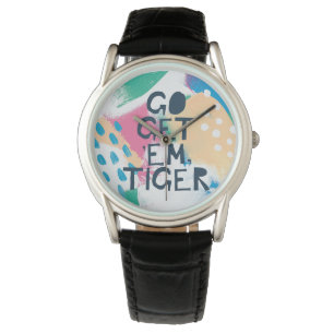 Ljus inspiration II   går får dem tigern Armbandsur