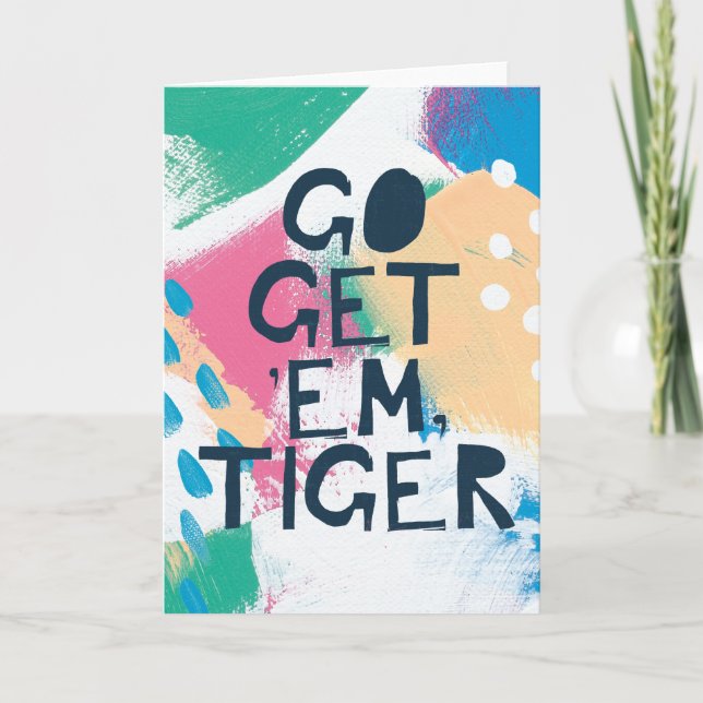 Ljus inspiration II | går får dem tigern Kort (Framsida)