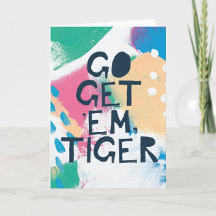 Ljus inspiration II går får dem tigern Kort