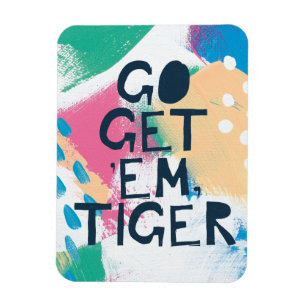 Ljus inspiration II går får dem tigern Magnet