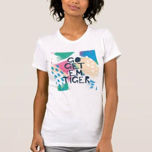 Ljus inspiration II går får dem tigern T-shirt