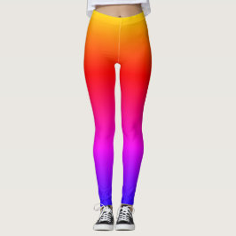 Ljus Ipanema-regnbåge Ombre Leggings
