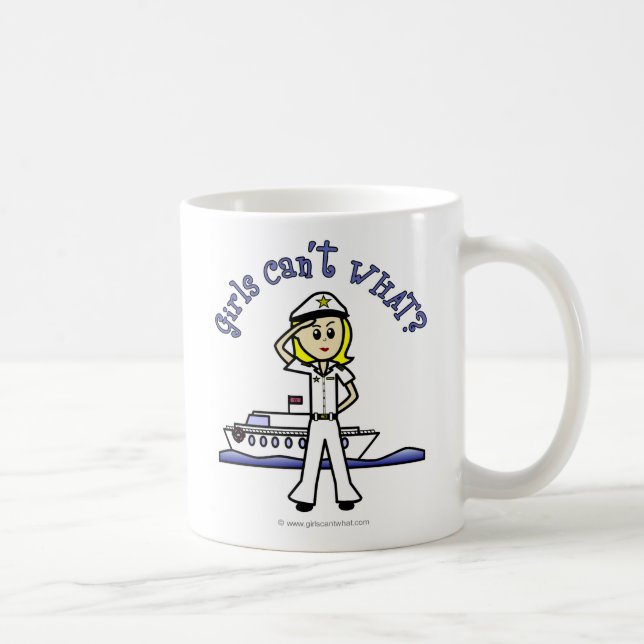 Ljus kapten kaffemugg (Höger)