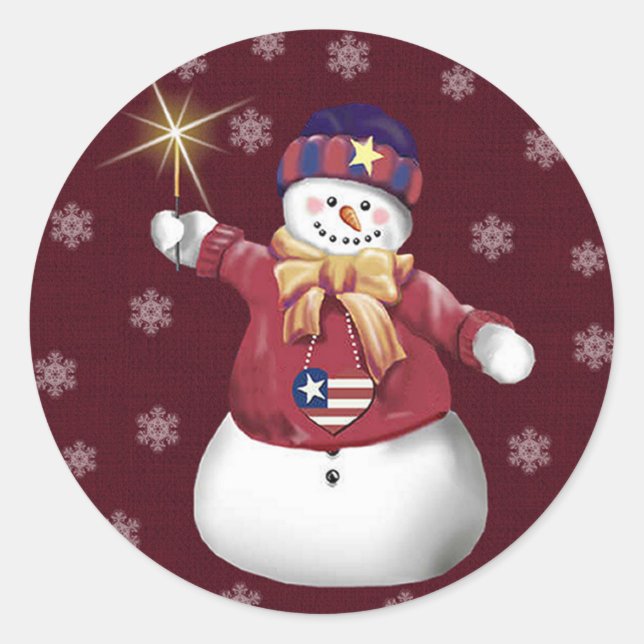 Ljus klistermärke för stjärna (Framsida)