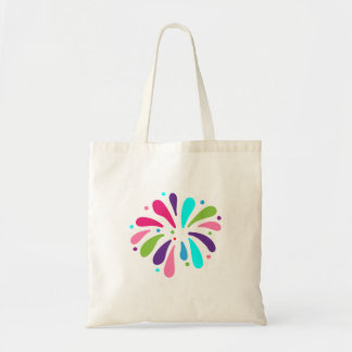 Ljus konfettistänk firar Totebag Tygkasse
