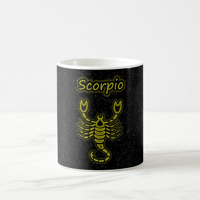 Ljus korpio kaffemugg (Center)