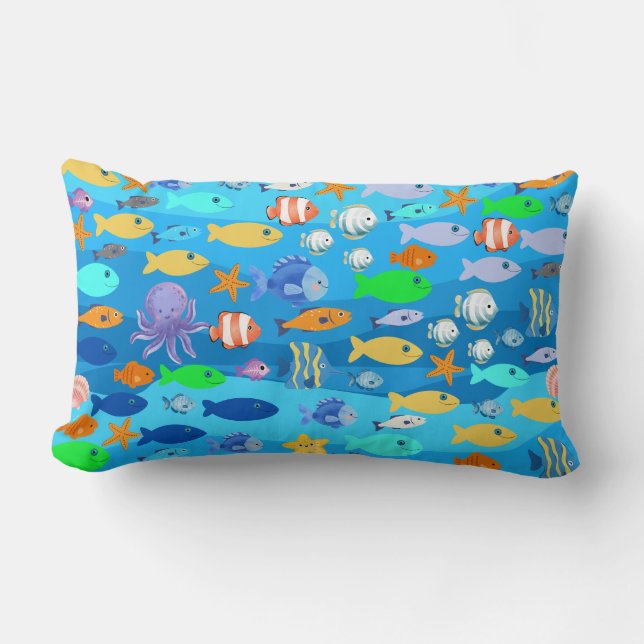 Ljus kudde - Funky design  (Framsida)