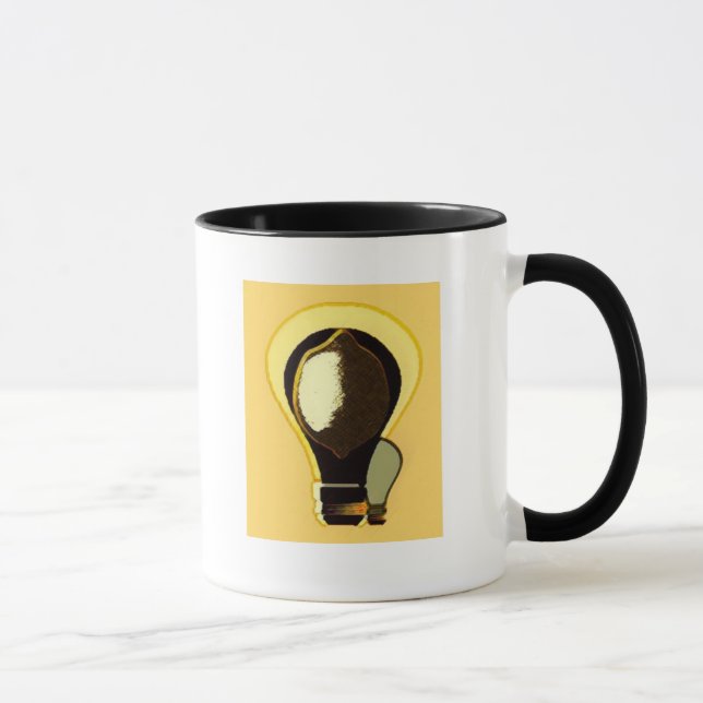 Ljus kulamugg för citron mugg (Höger)