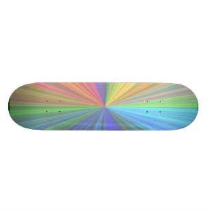 Ljus kulör Skateboard