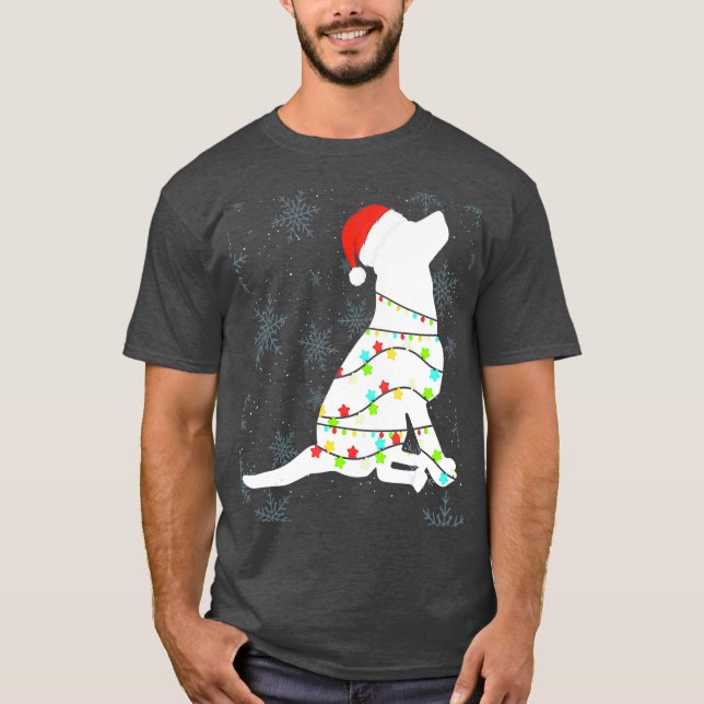Ljus Labrador Retriever Hund älskare T Shirt (Framsida)