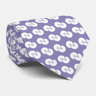 Ljus läder elegant necktie slips