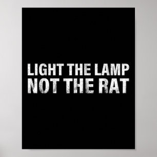Ljus lampan inte Råtta-julen 1 Poster