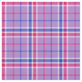 Ljus lavendel, magenta och blåttpläd tyg