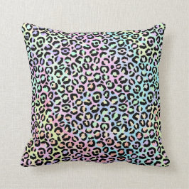 *~* Ljus leopard Rainbow Guld Animal Print Spot Kudde