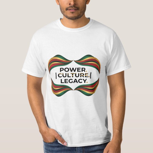 Ljus levande bandkrona t shirt (Framsida)