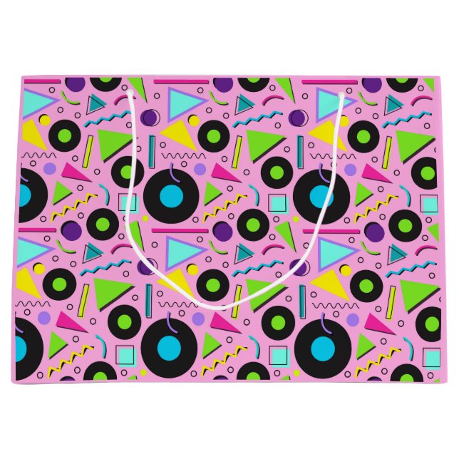 Ljus, levande former stor gift-tagg (Framsidan)