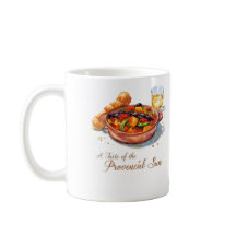 Ljus levande provensalsk ratatouille akvarellmålni