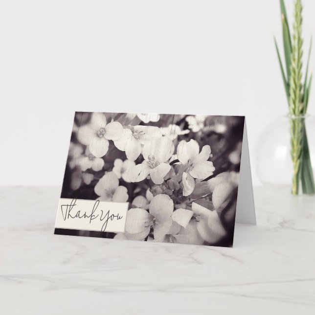 Ljus lila blomning anpassad kort (Framsida)