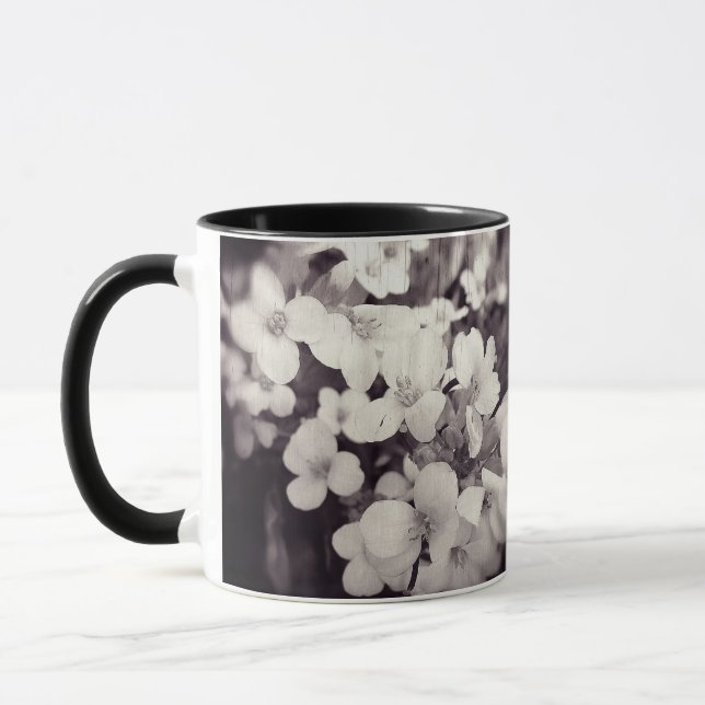 Ljus lila blomningar mugg (Vänster)