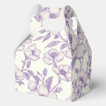 Ljus lila chinoiserie