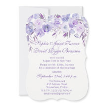 Ljus lila dammig blå blomkvällsmottagning