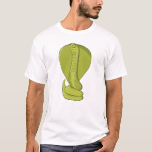 Ljus Limegrön Kobra T Shirt