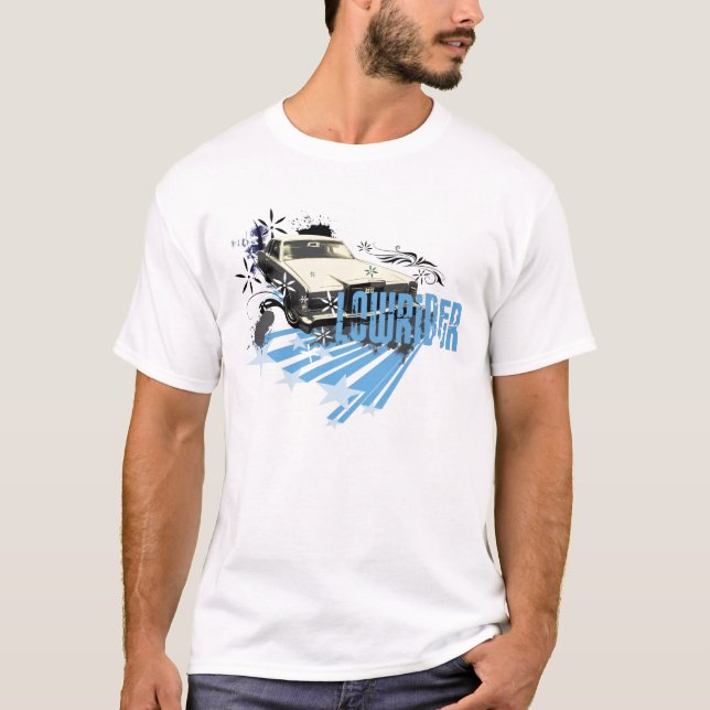 Ljus Lincoln Lowrider T-shirt (Framsida)