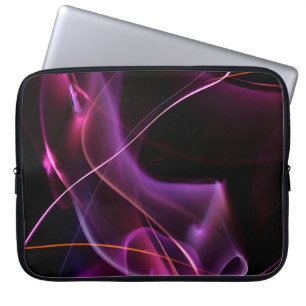 Ljus, lineabstrakt, luft, arkitektur, konst, astro laptop fodral