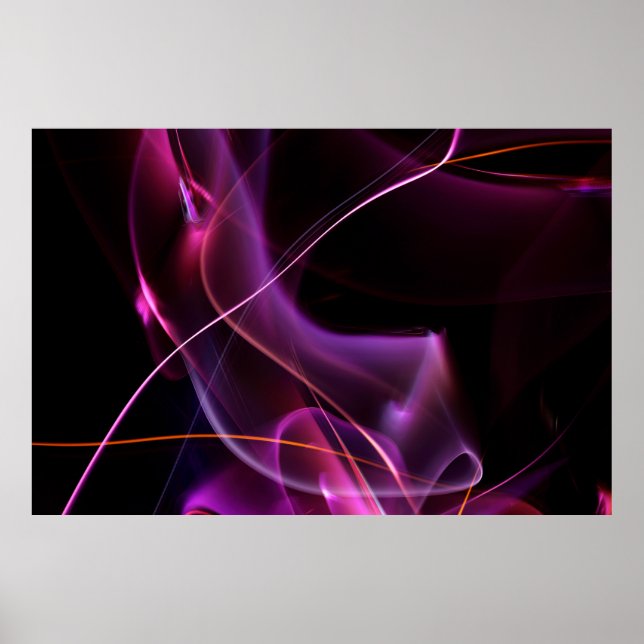 Ljus, lineabstrakt, luft, arkitektur, konst, astro poster (Framsidan)