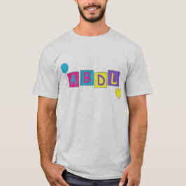 Ljus logotyp för ABDL Tee