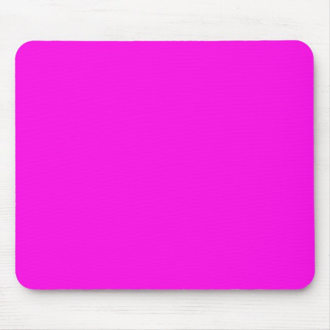 Ljus Magenta (solid färg) Musmatta (Framsidan)