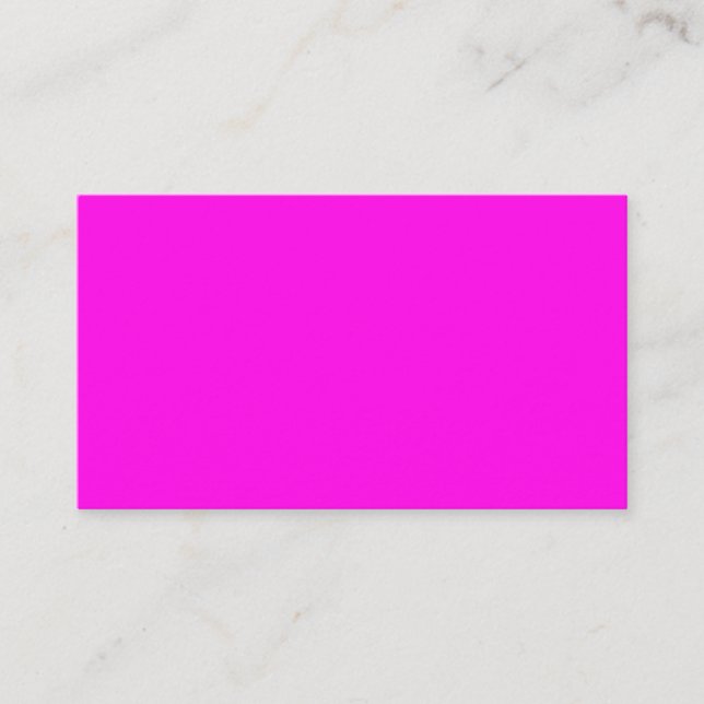Ljus Magenta (solid färg) Placeringskort (Framsida)