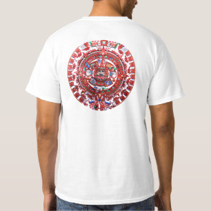 Ljus Mayan kalender T-shirt