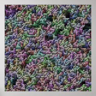 Ljus Maze Poster