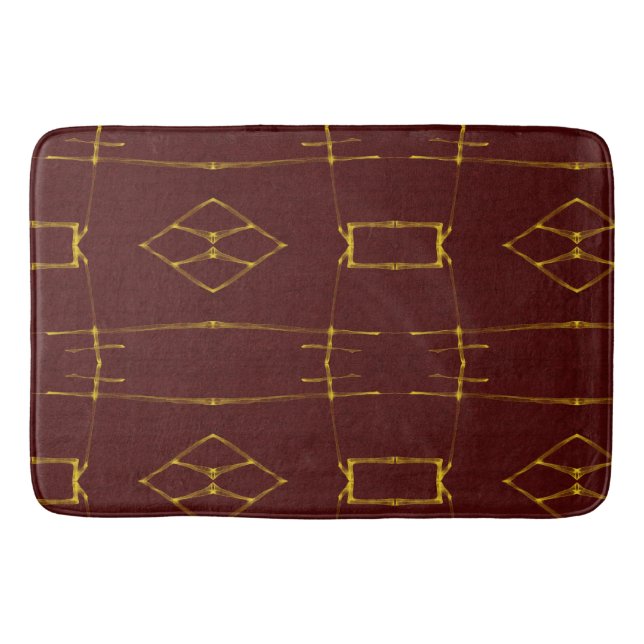 Ljus Mitt brand Badrumsmatta (Framsidan)