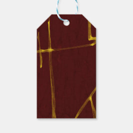 Ljus Mitt brand Presentetikett